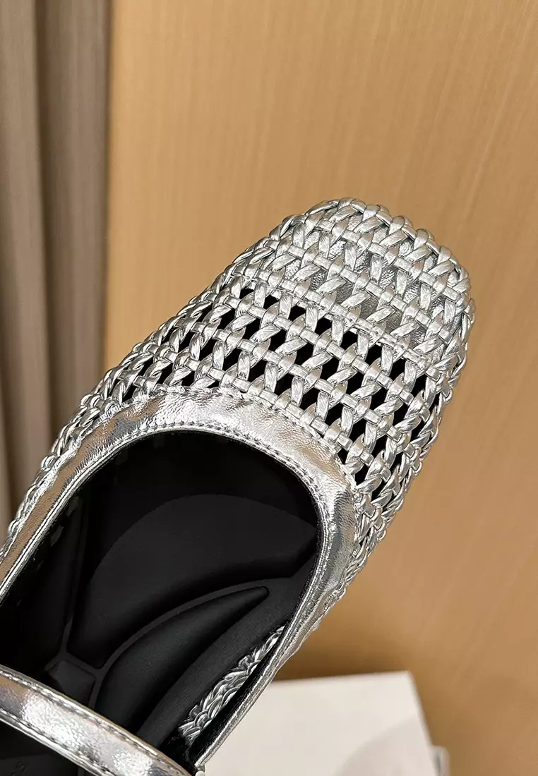 Mesh Hollow Strap Slip-Ons GH796-19