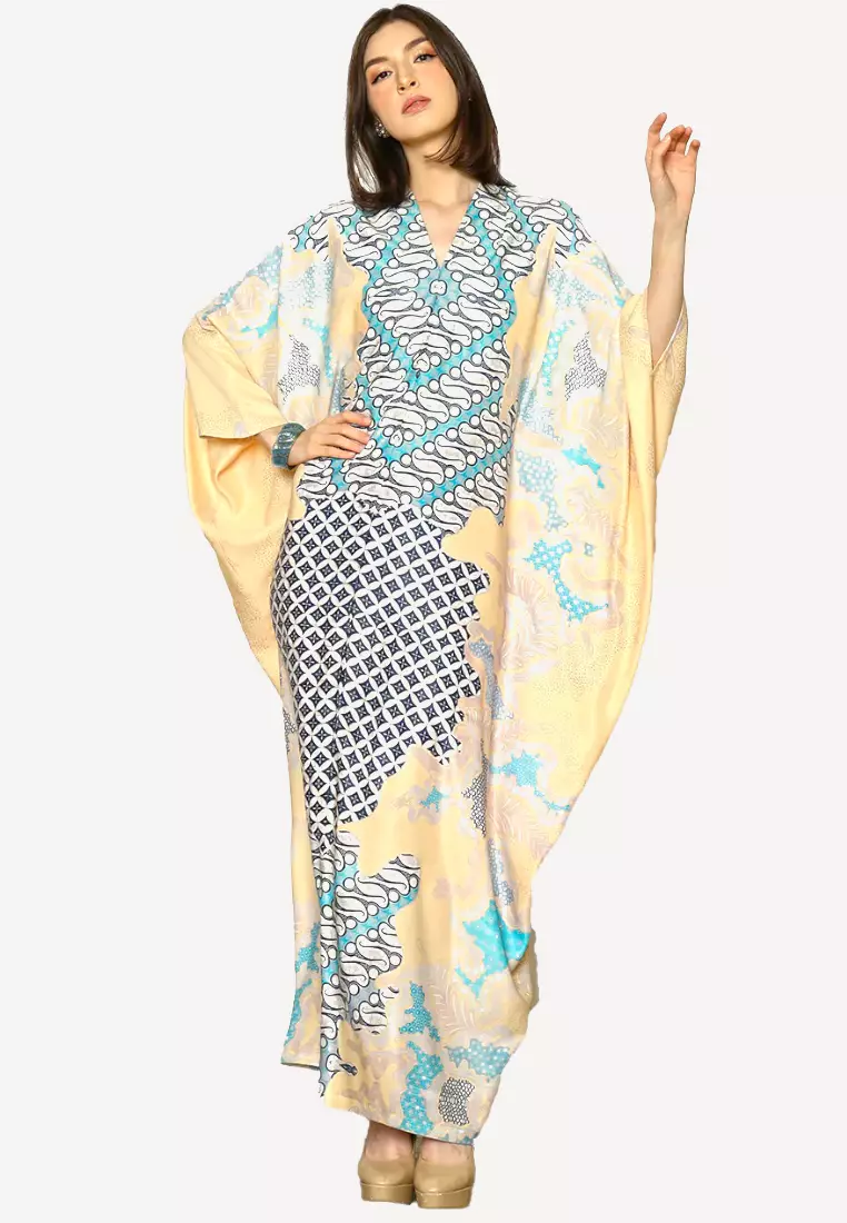 Kanzi Exclusive Long Sleeve Batik Yellow