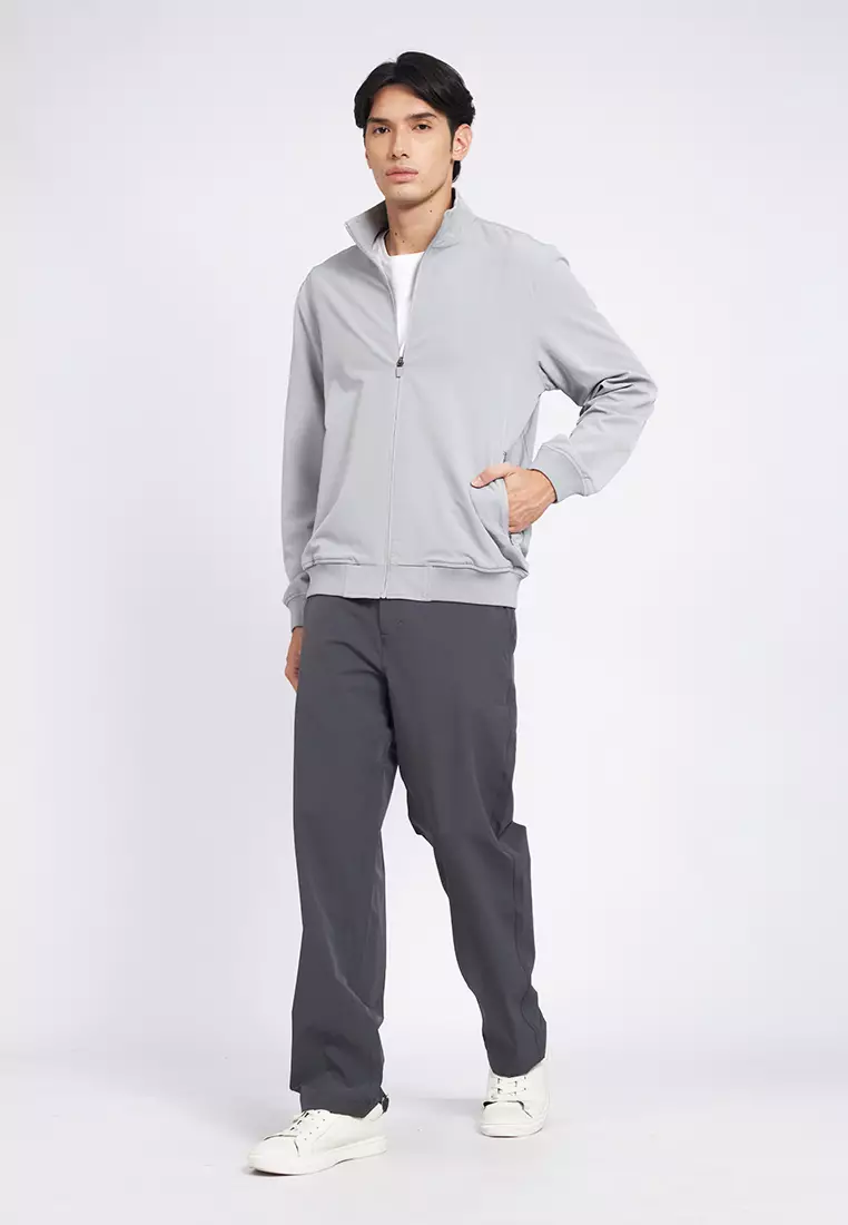 High Collar 4-Way Stretch Jacket
