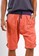 Gingersnap Bali orange Cotton Linen Berlinggo Short Pant 0260CAABC73B2FGS_1