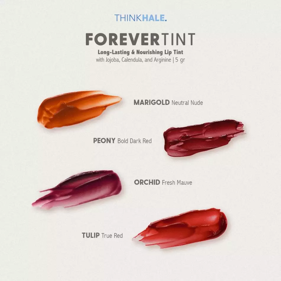 HALE FOREVER TINT LONGLASTING & NOURISHING LIP TINT TULIP