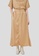 We Enjoy Simplicity beige Tim A-Line Satin Long Skirt (Khaki) 2B58CAA40A99A0GS_1