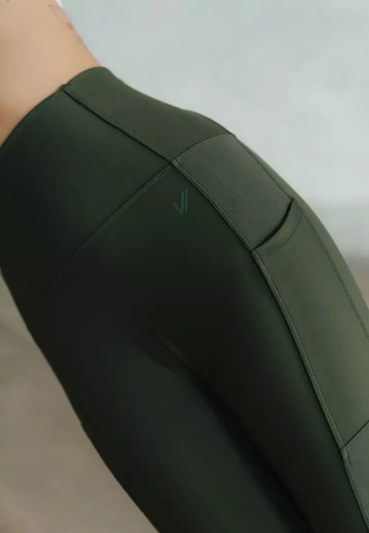 Nanette Short Legging - Cypress