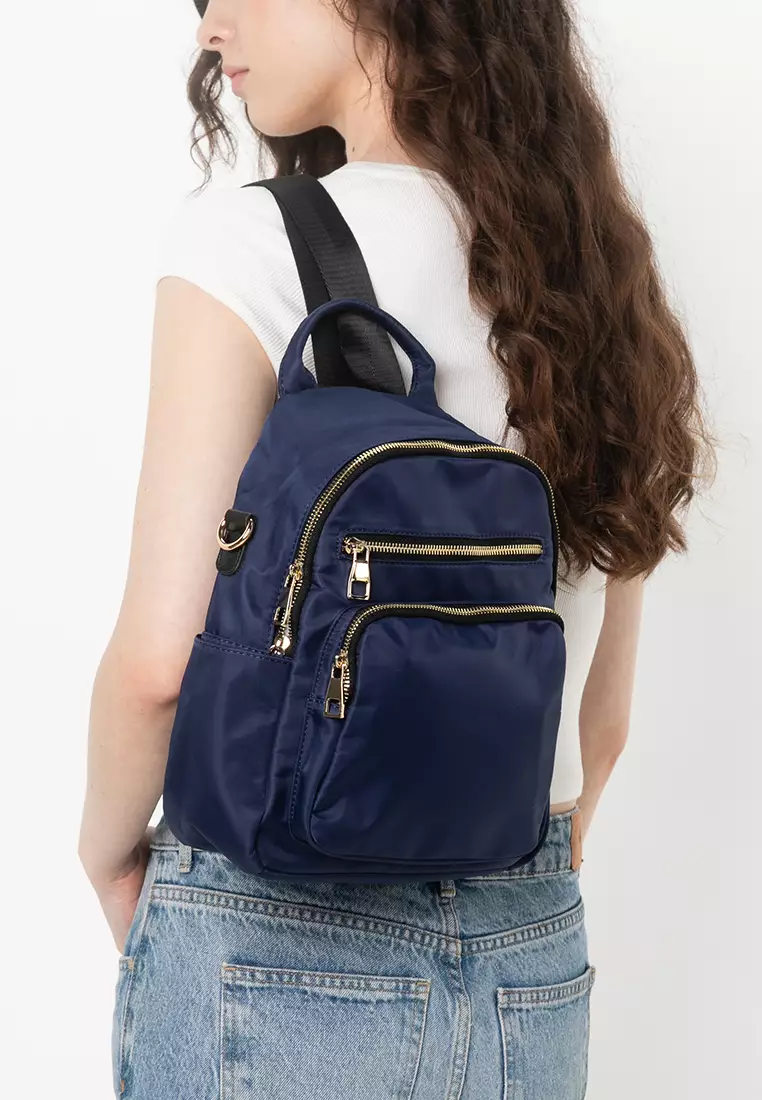 Dual Usage Nylon Backpack