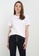 CALVIN KLEIN white Stack Logo Tee - Calvin Klein Jeans E2B7CAA8672C7DGS_1