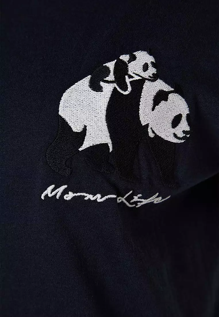 Graphic Print Pajamas Set