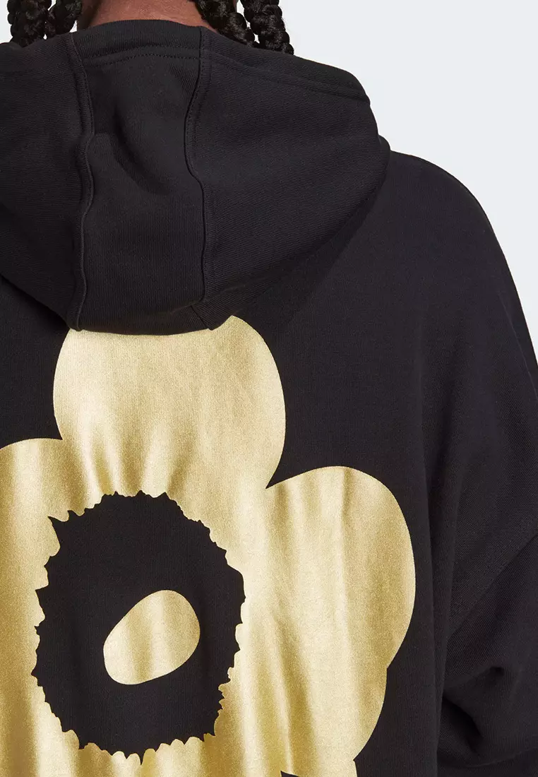 ADIDAS Adult FEMALE MARIMEKKO OVERSIZE HOODIE WITH GOLDEN FLOWER GRAPHIC  2023 | Buy ADIDAS Online | ZALORA Hong Kong