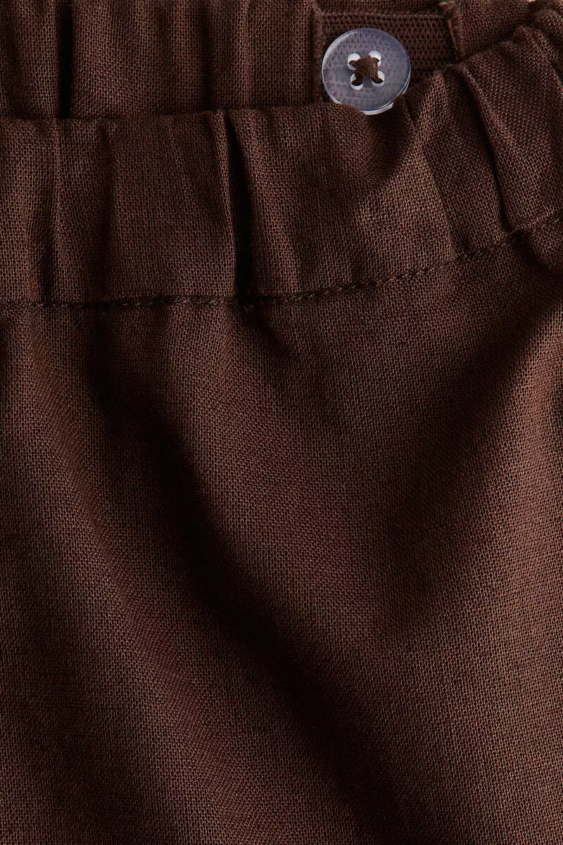 2-piece linen-blend set