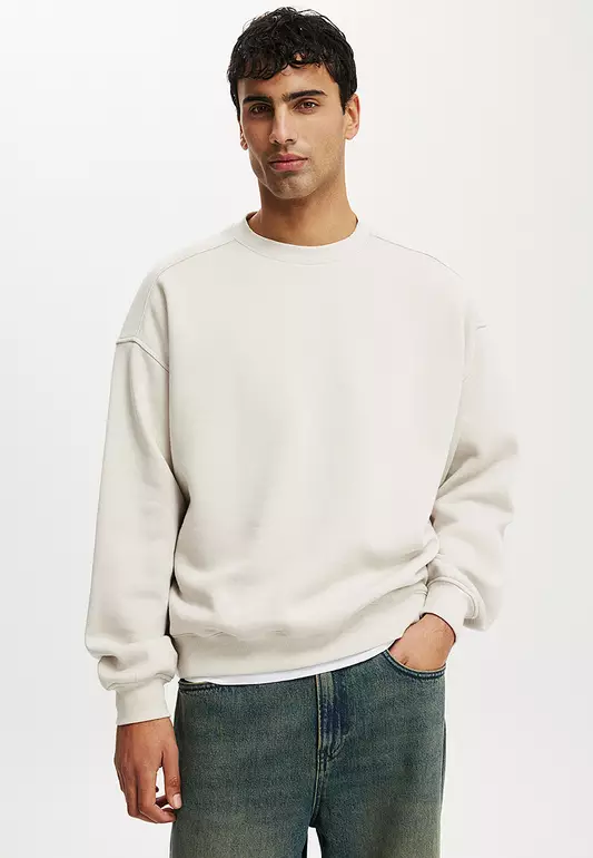 Box Fit Crew Sweater