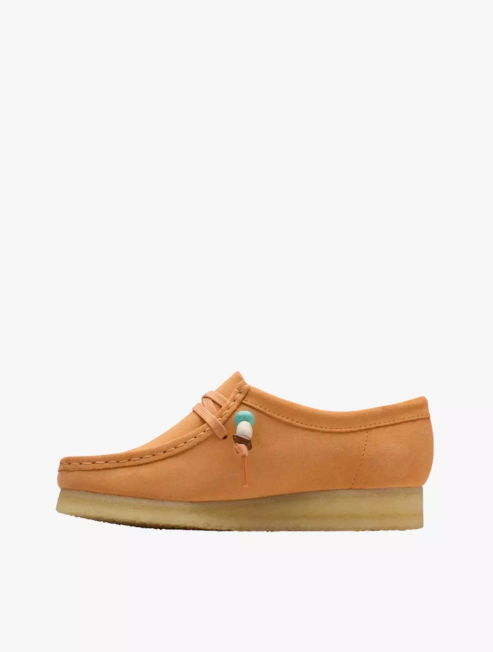 Clarks Wallabee Pale Peach Sde