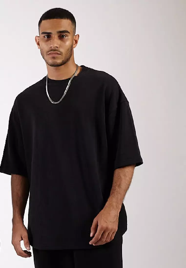 VEDECI ENDEMY OVERSIZED T-SHIRT BLACK