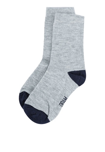 Du Pareil Au Même (DPAM) grey Grey Knit Socks 3EDB2KAE9803FDGS_1