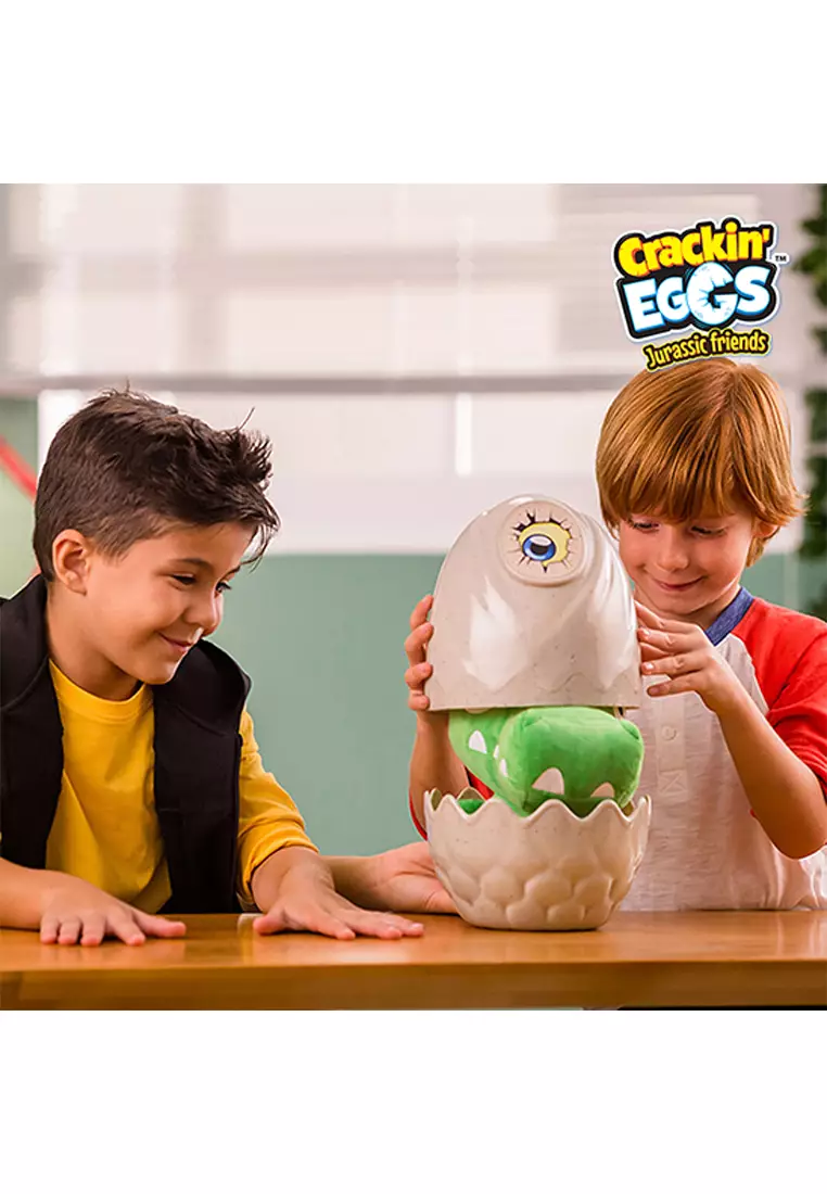 Crackin Eggs Dino Jurrasic Friends Roarasaurus - Mainan Telur Boneka