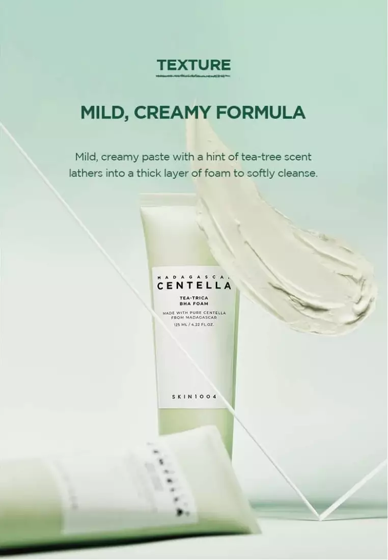 SKIN1004 Madagascar Centella Tea-Trica BHA Foam 