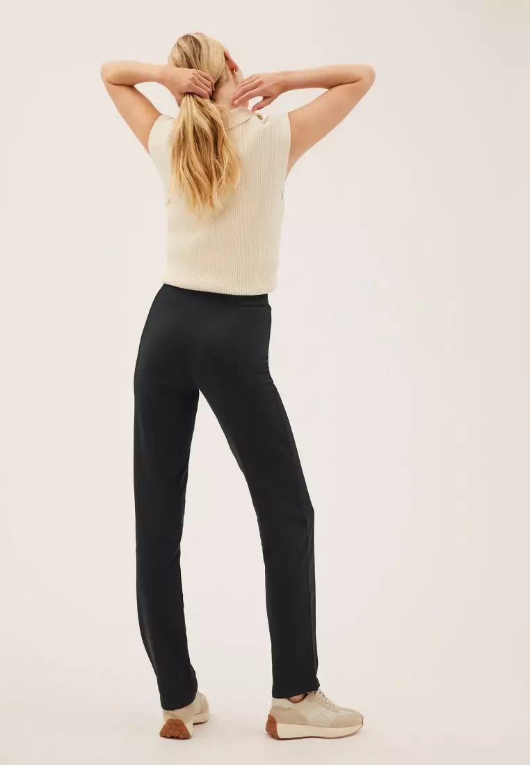 Buy MARKS & SPENCER Cotton Rich Straight Leg Joggers 2024 Online