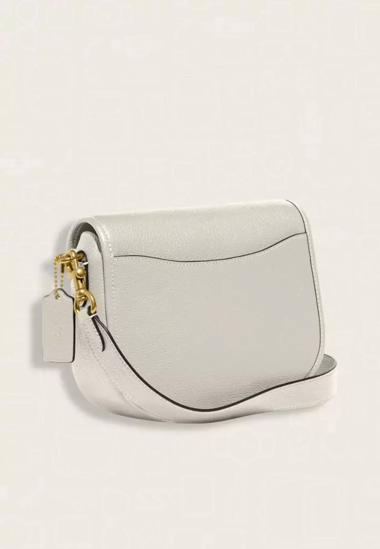 Coach Willow Saddle Bag Chalk