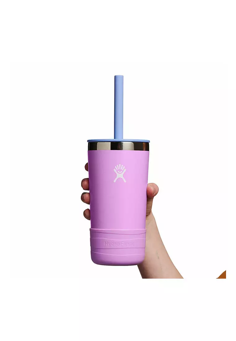 Kids Tumbler W/ Straw Lid Anemone 12Oz