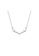 ZITIQUE silver Women's Antlers Necklace - Silver 2805DAC702ADFCGS_1