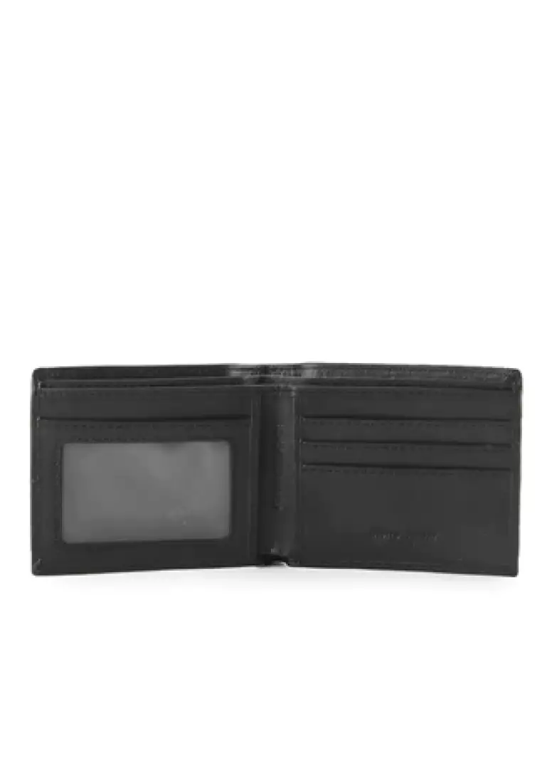 Pierre Cardin Dompet Lipat Pria Kulit Leather Dompet Pendek Branded Men Short Wallet 0111429501BLA