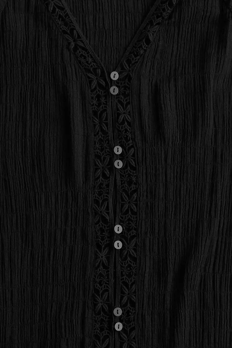 Lace-detail dress