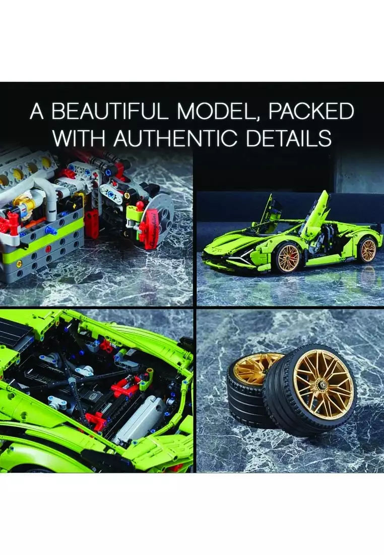 LEGO® Technic 42115 Lamborghini Sián FKP 37, Age 18+, Building Blocks, 2020  (3696pcs)