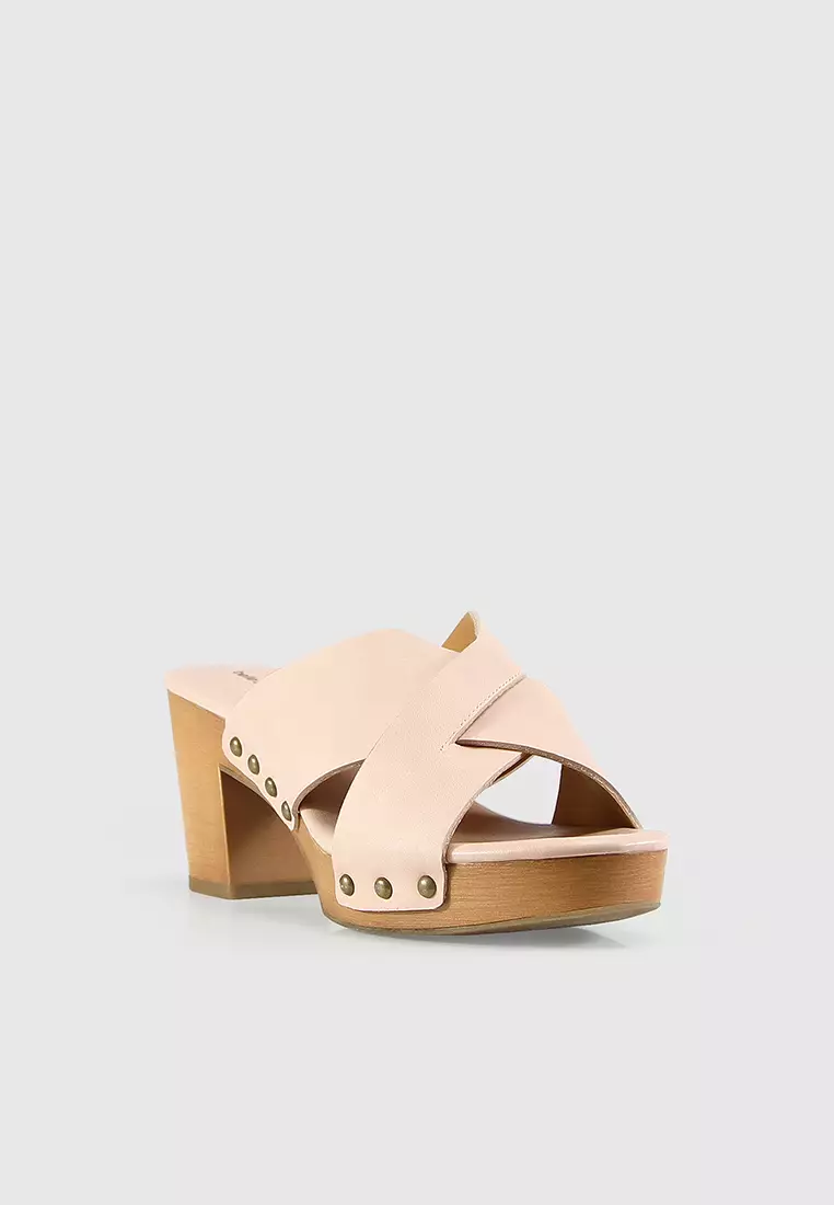 Midtown Clog Mule - Blush