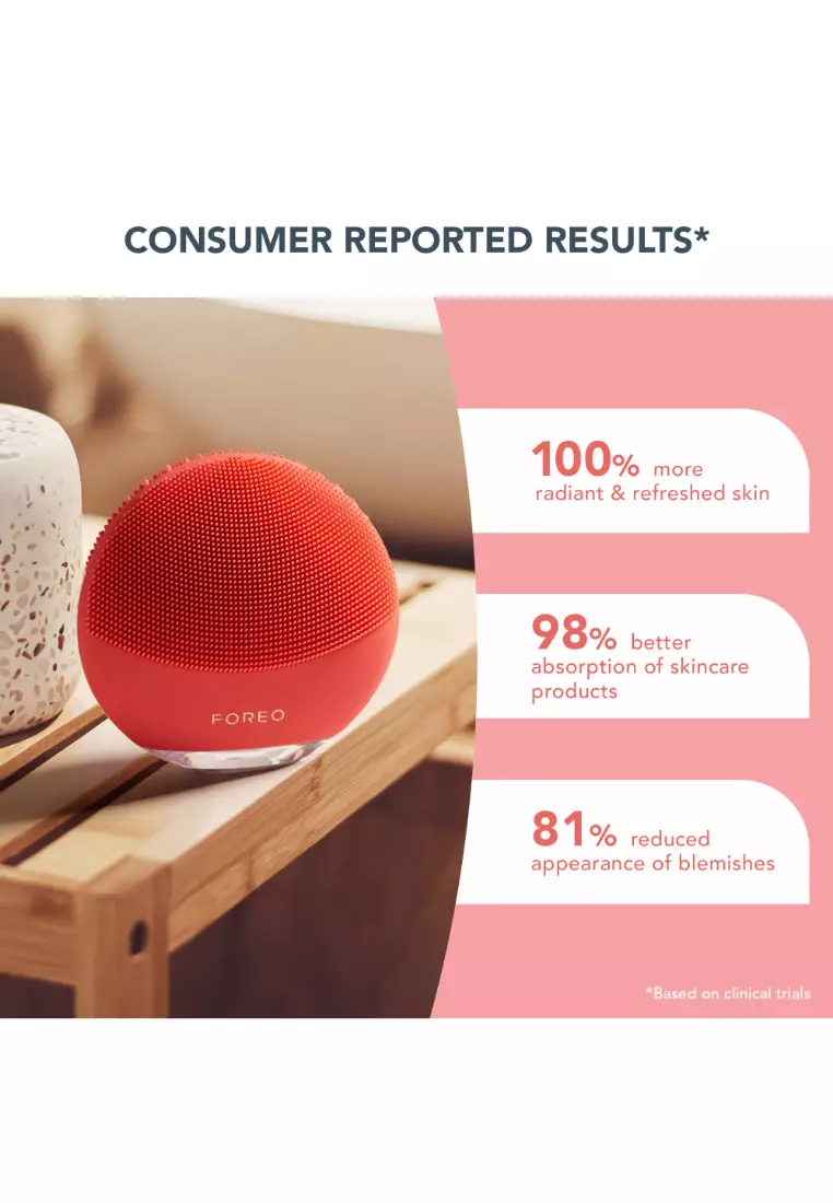 Buy FOREO FOREO LUNA 4 mini Smart Dual-Zone Facial Cleansing