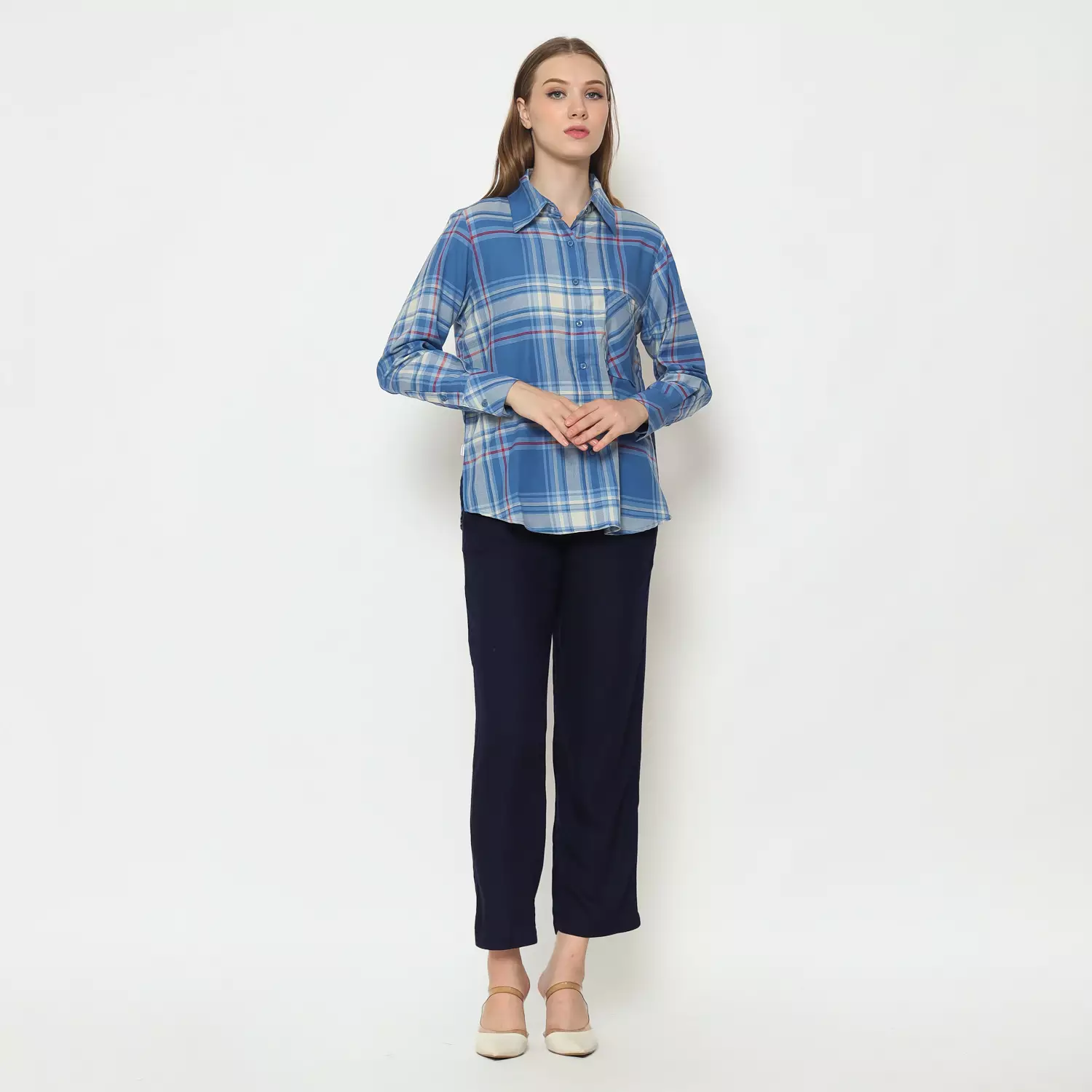 Jeevika Shirt Blue
