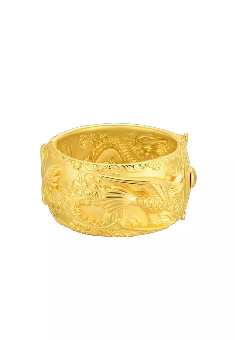 Buy MJ Jewellery MJ Jewellery 999.9 24K Pure Gold Dragon and