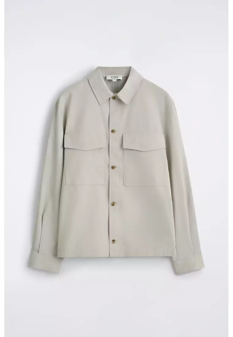 RELAXED COTTON OVERSHIRT