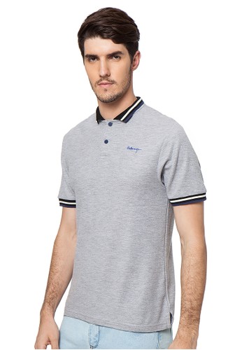 Jual Sideways Classic Polo  Shirt Misty Grey Original 