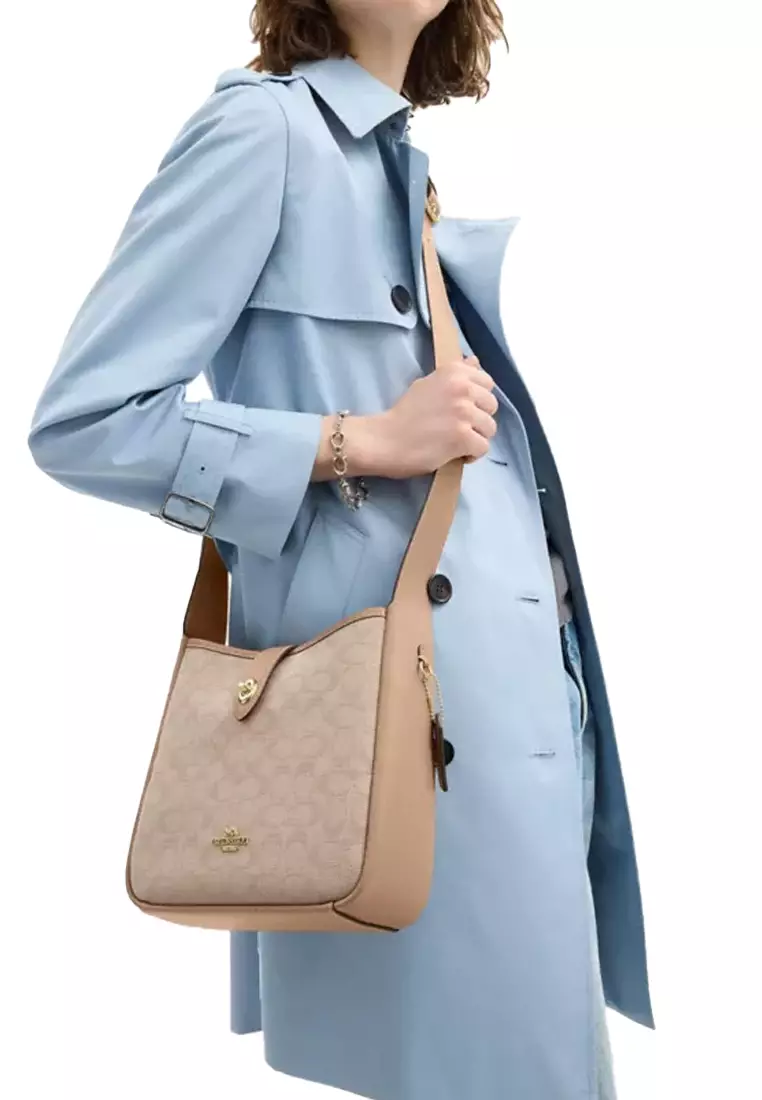 Hadley Convertible Crossbody Bag With Signature Canvas CAK50