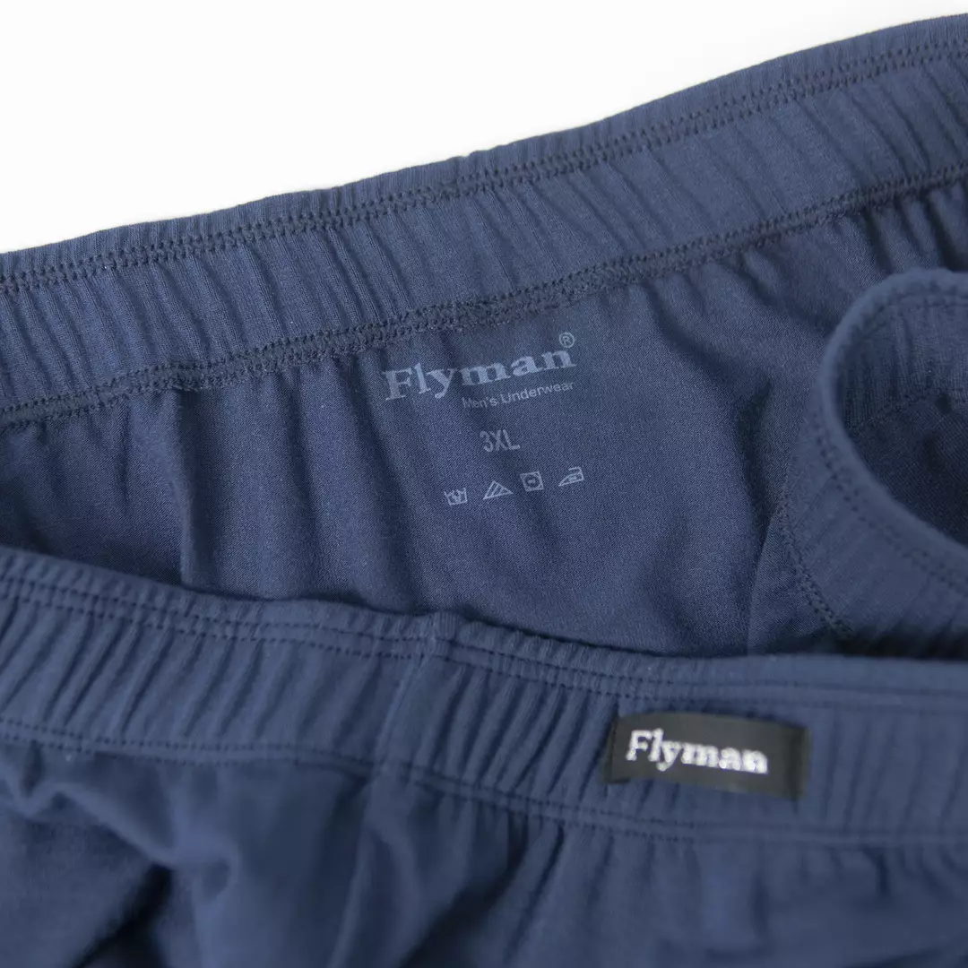 Flyman Tencel Big Size Boxer 1 pcs FM 3379 - Midnight