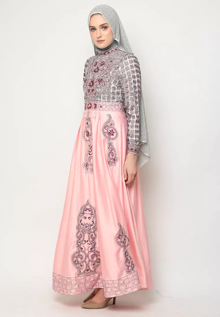 Bibiq Gamis Satin
