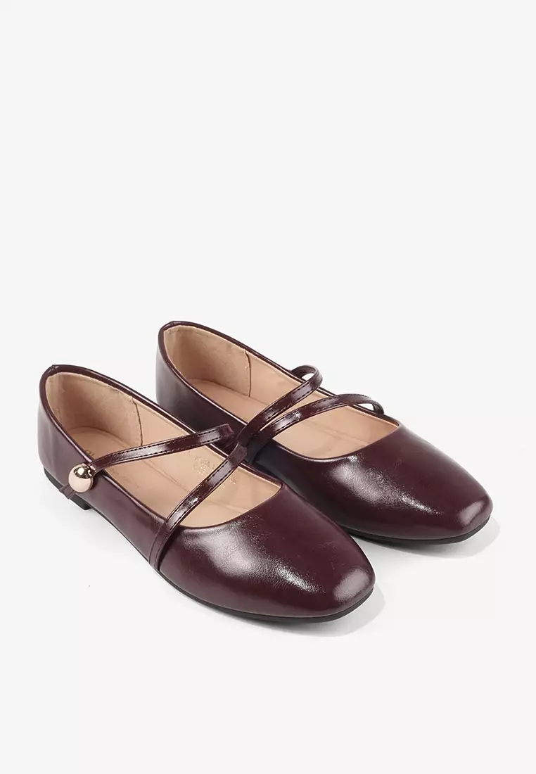 Sepatu Flatshoes Balet Formal Wanita L.Asha