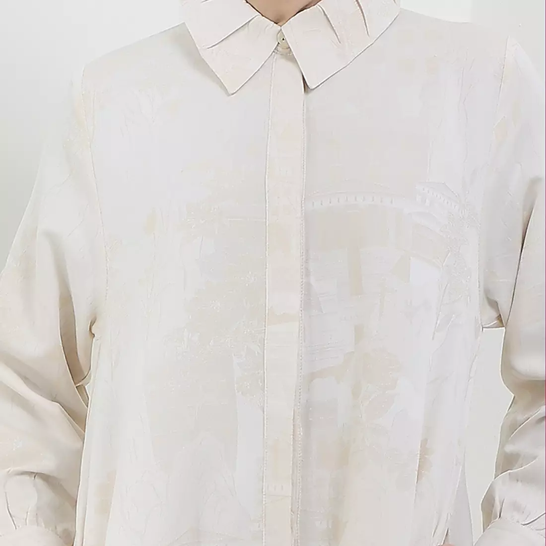 MFMW Waheeda Dress Gamis Cream