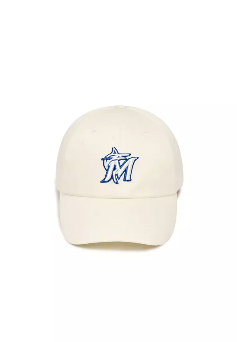 BASIC UNSTRUCTURED BALL CAP MIAMI MARINS