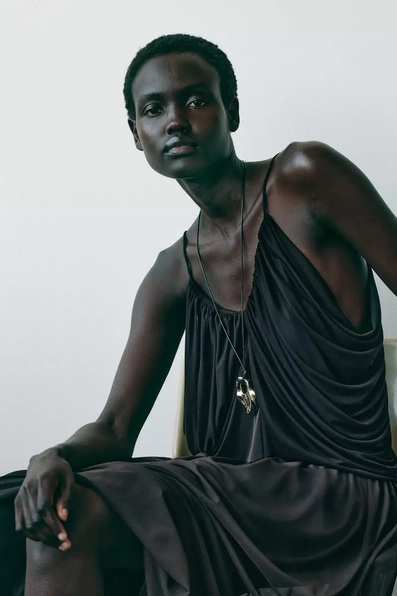 Draped strappy top