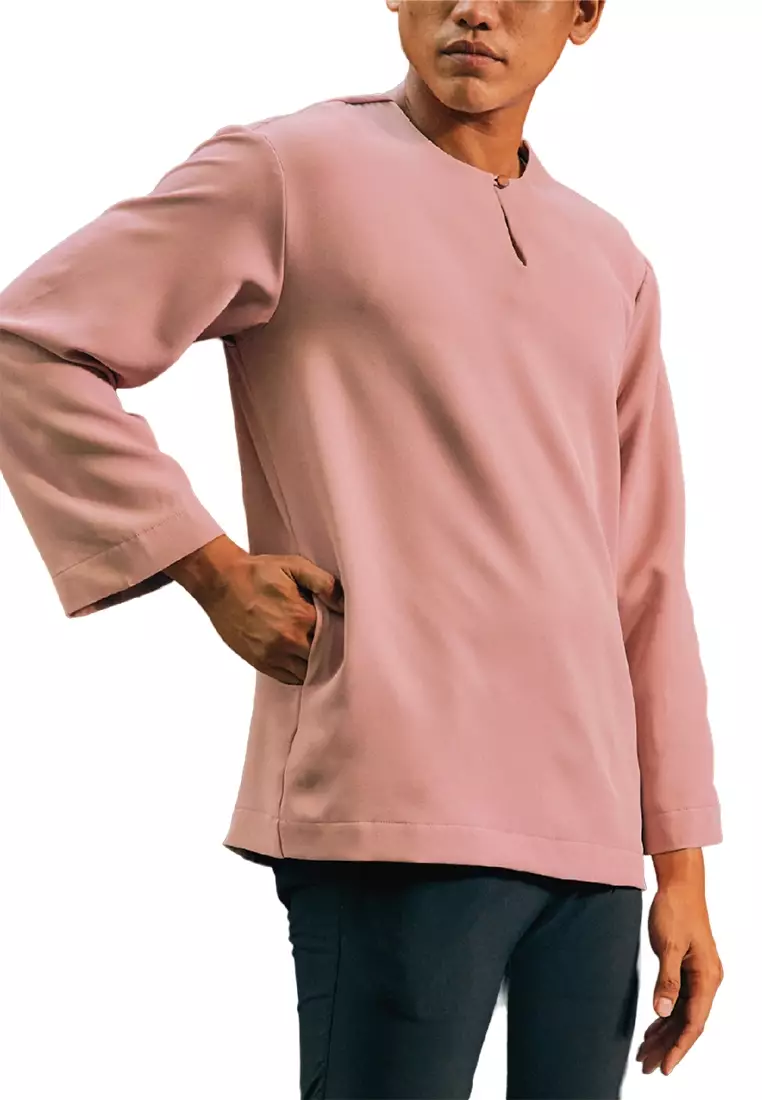 UMMA Andika Kurta Bakawali Raya 2024 in Mauve