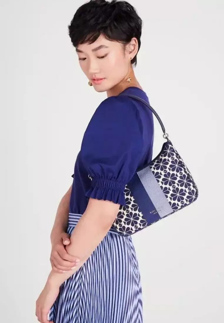 Jual Kate Spade Kate Spade Spade Flower Jacquard Stripe Sam Small