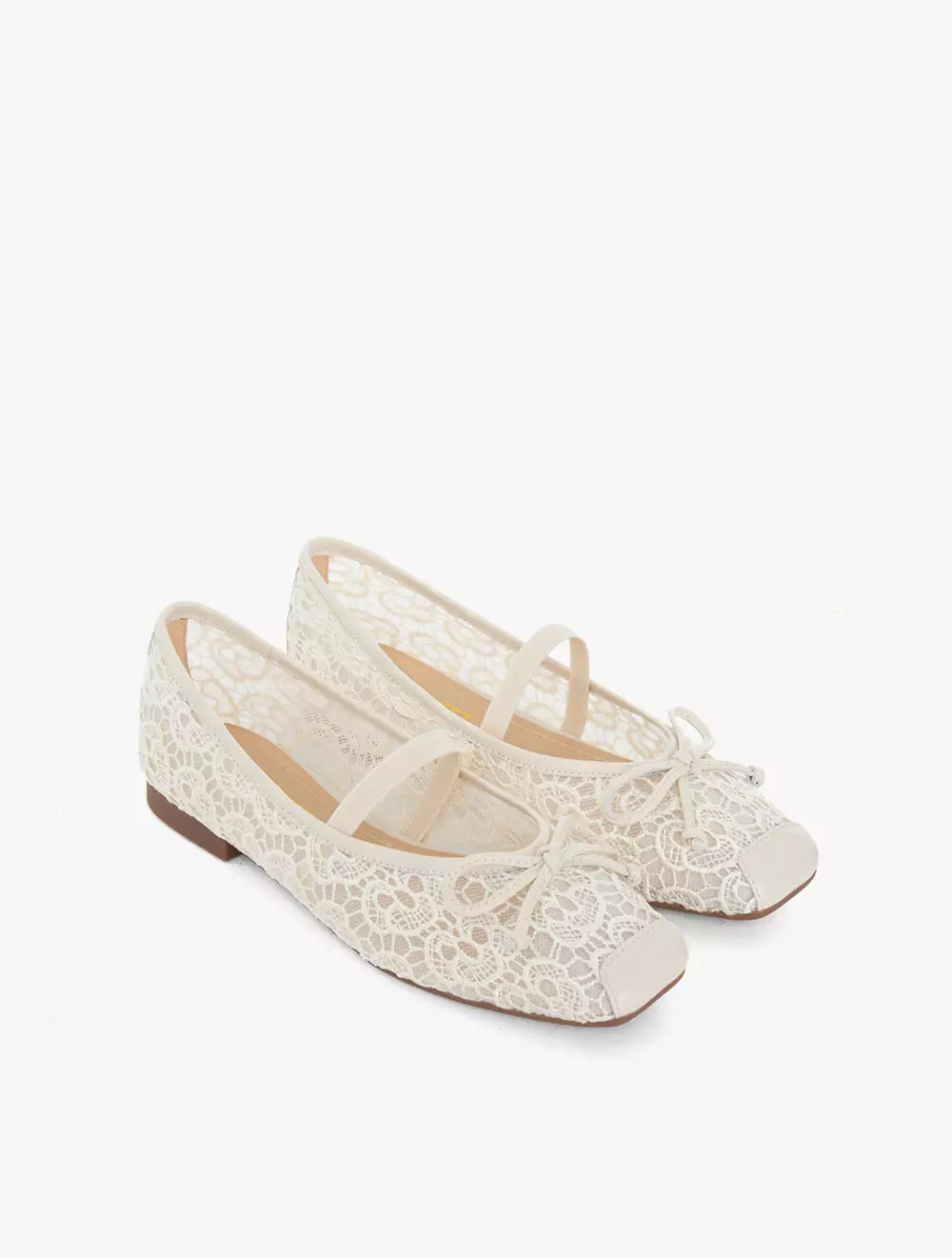 Nine West ZHA19-7 Women's Ballerina Flats - White