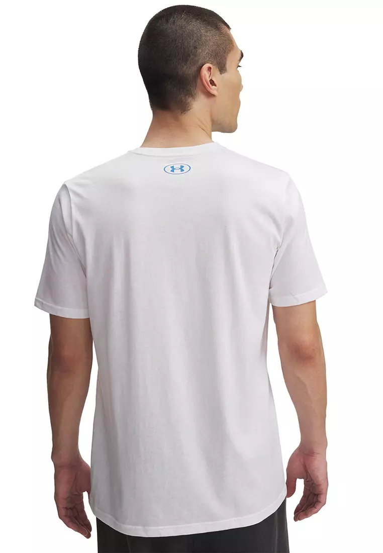 Triple Stack Left Chest Logo Short Sleeves T-Shirt