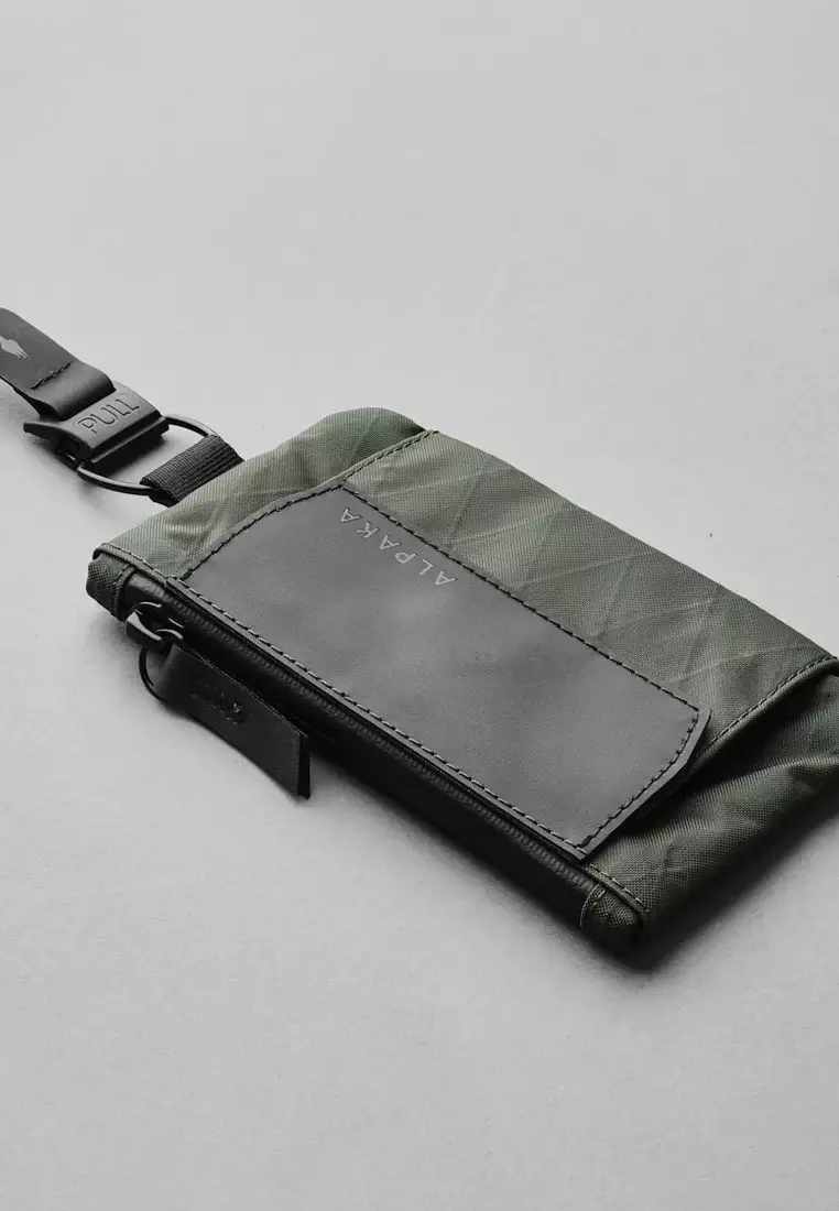 Alpaka Zip Pouch Coin - Dark Green VX21