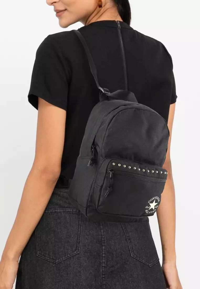 Converse metallic online backpack