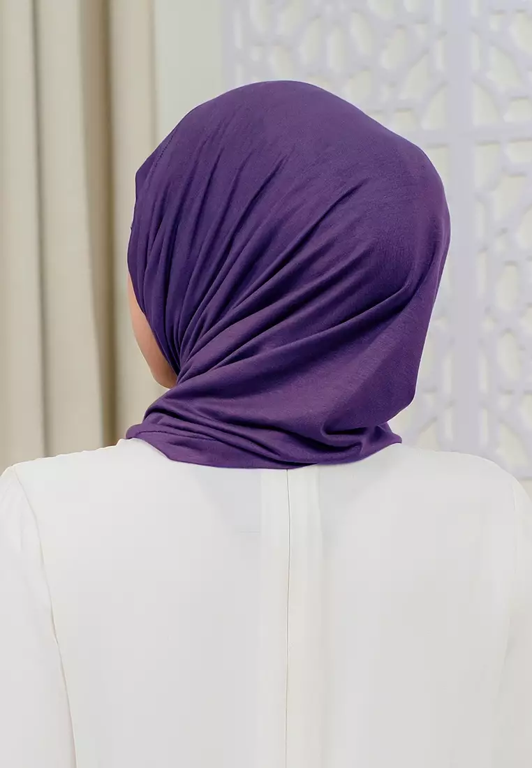 HIJAB INSTAN LUMA - DARK PURPLE