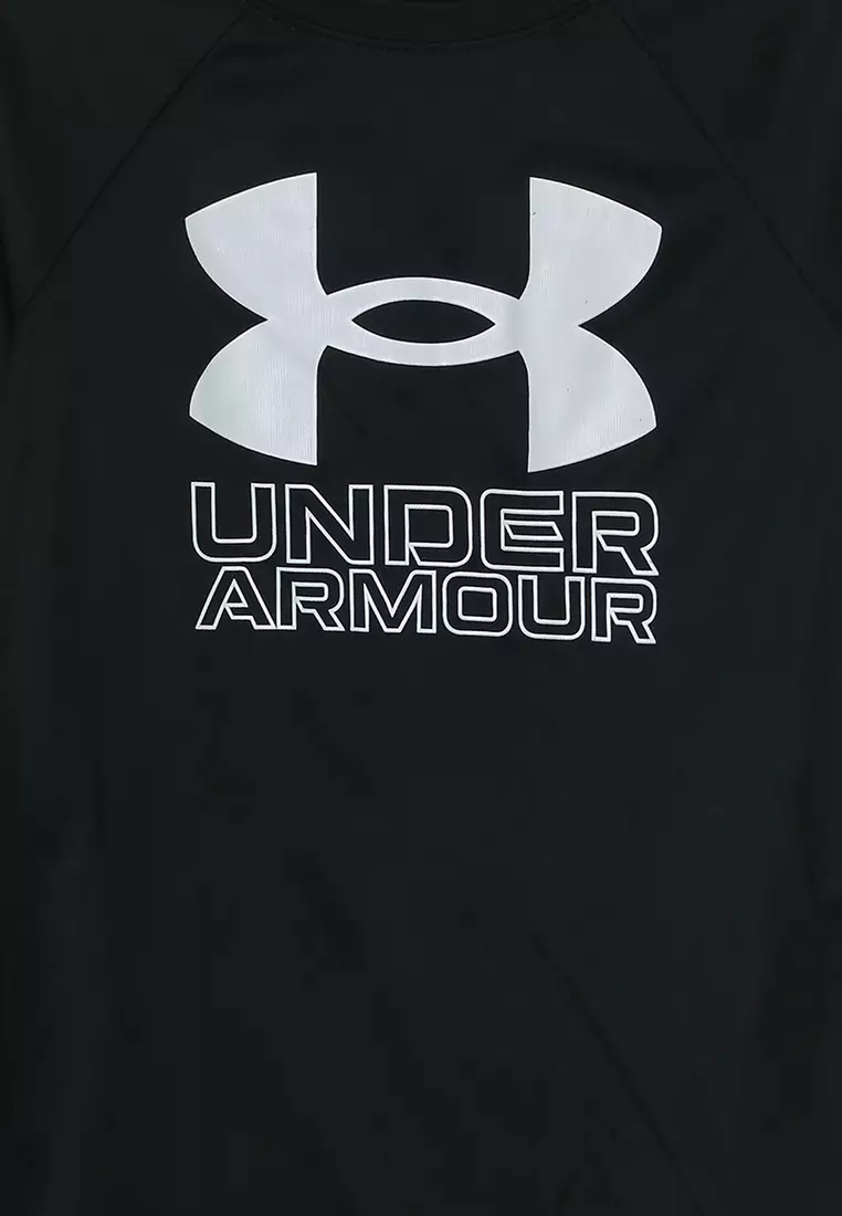 Buy Under Armour Boys' Tech Hybrid Print Fill Long Sleeves T-Shirt 2024  Online