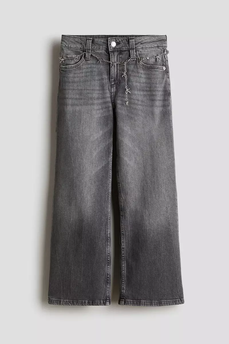 Baggy Fit Bootcut Leg Jeans