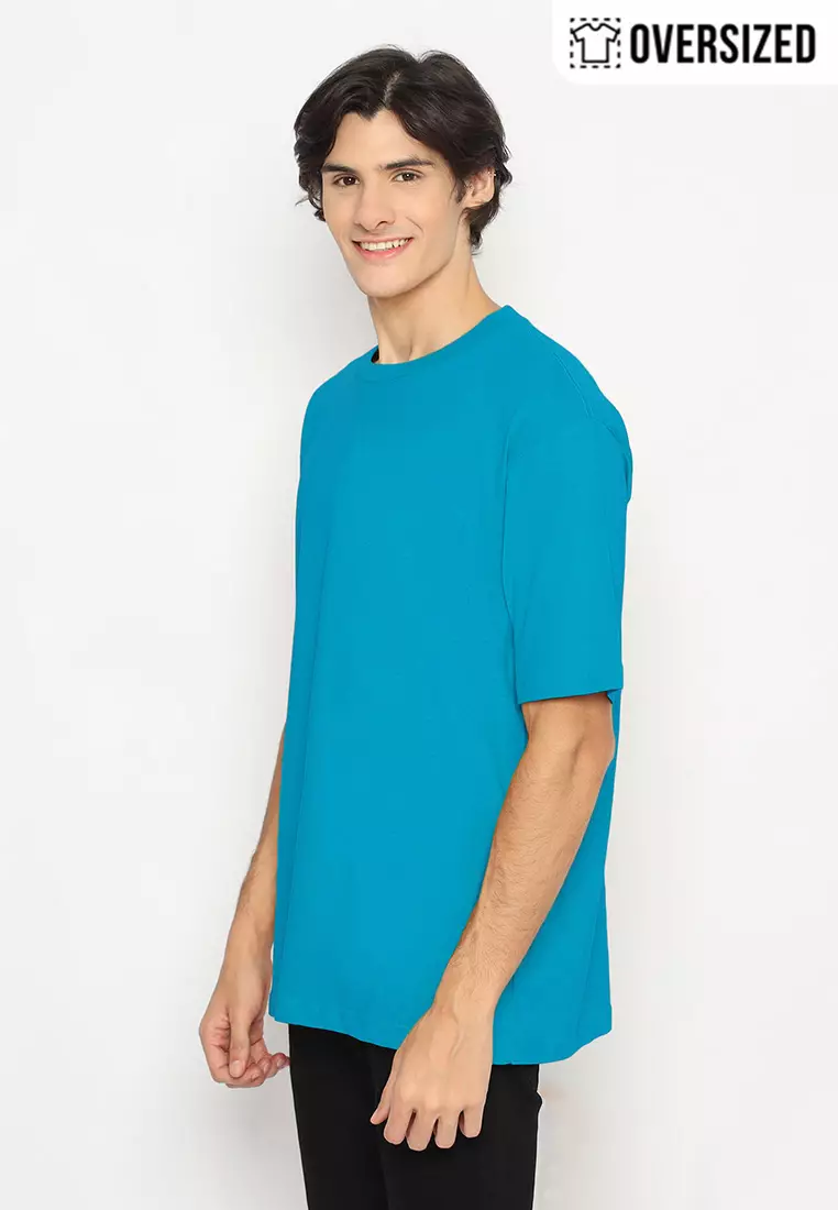 RBJ T-Shirt Cotton Combed Polos Oversized Pria 2079250001