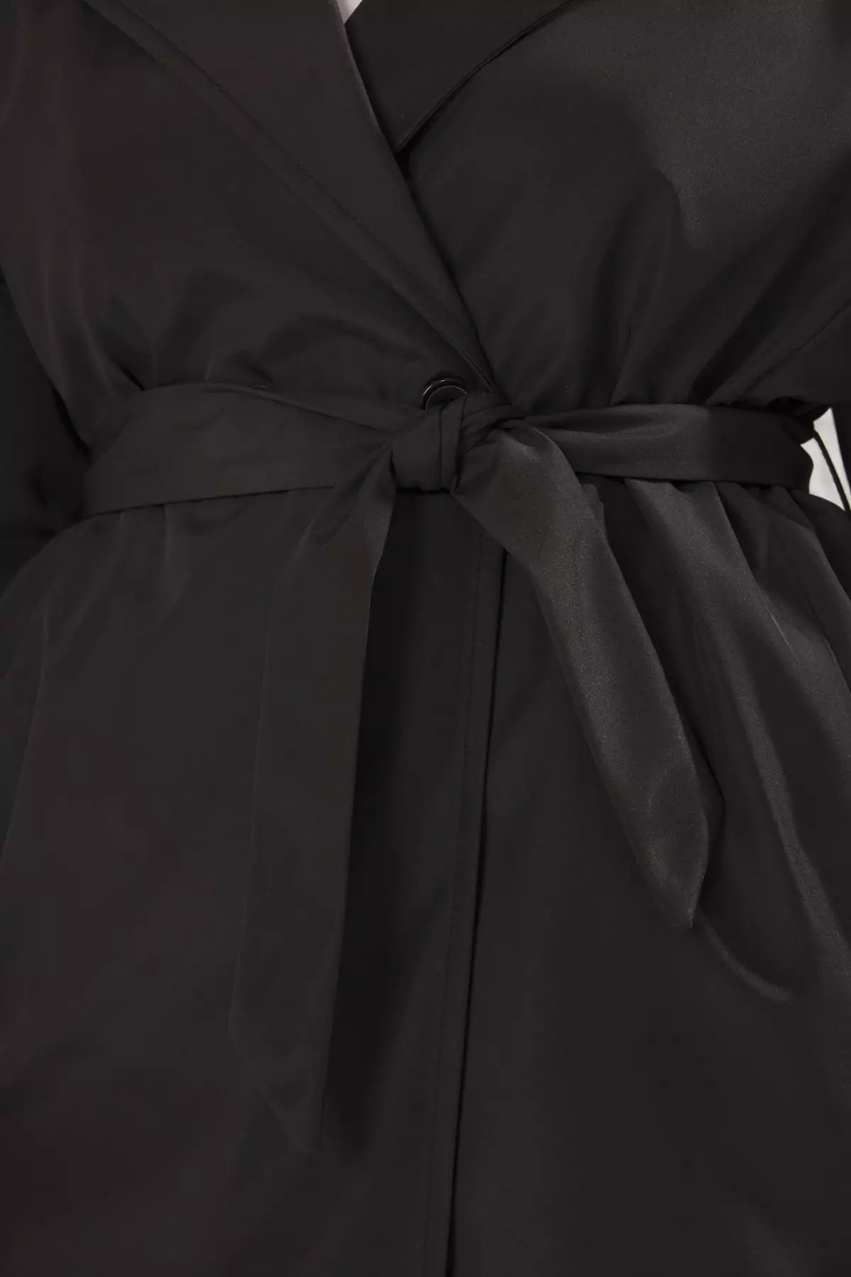 Plus Size Long Trench Coat