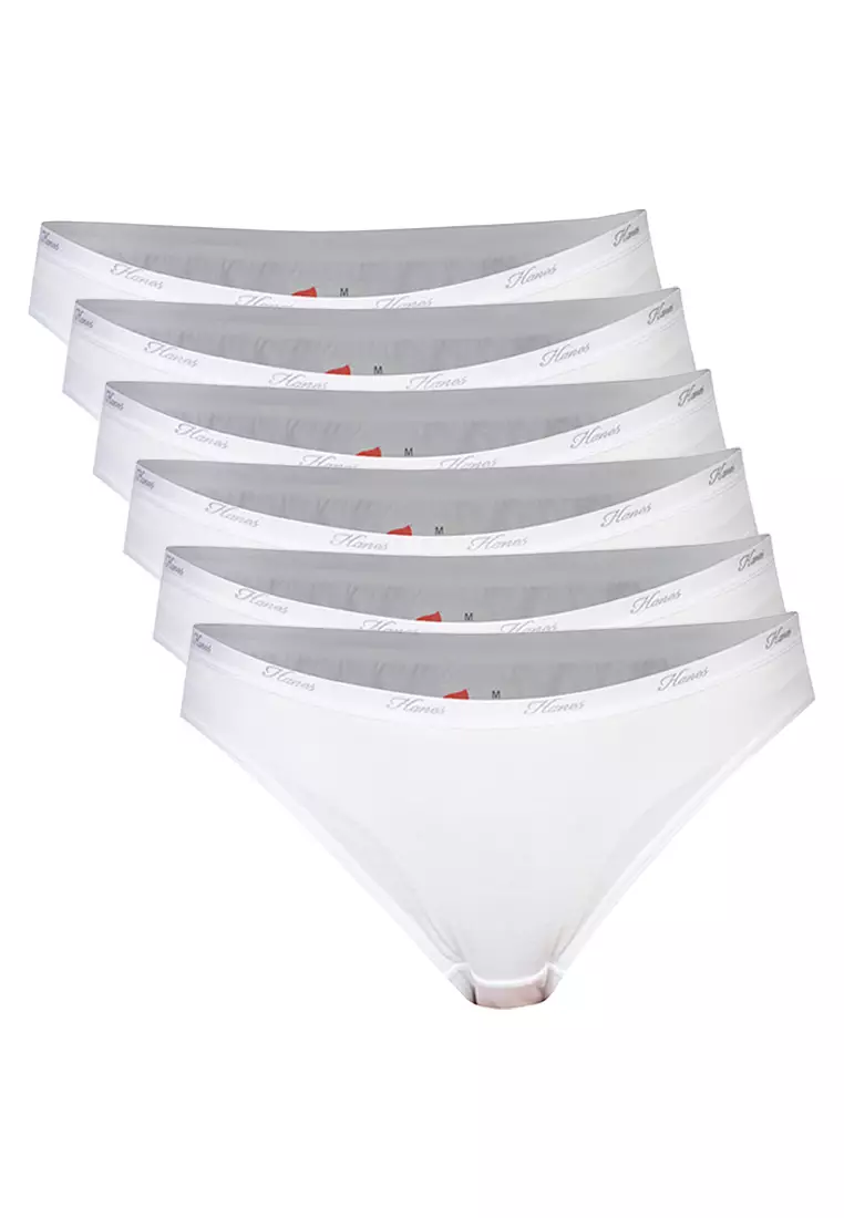 Hanes Six Women's Size 8 Brief Underwear BRAND NEW - clothing